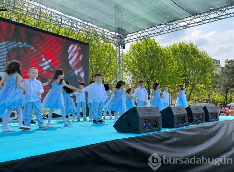 Bursa'da 23 Nisan coşkusu  