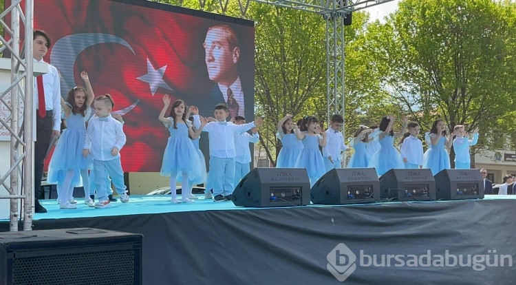 Bursa'da 23 Nisan coşkusu  