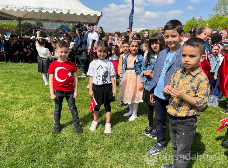 Bursa'da 23 Nisan coşkusu  