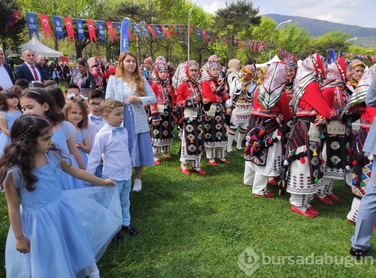 Bursa'da 23 Nisan coşkusu  