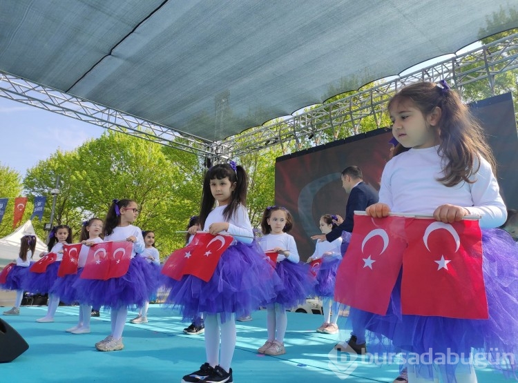 Bursa'da 23 Nisan coşkusu  