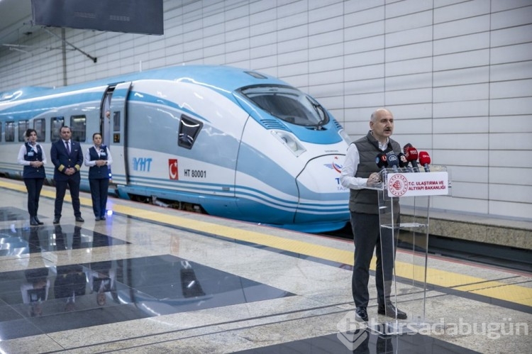 Yüksek Hızlı Tren hattı bugün açılıyor
