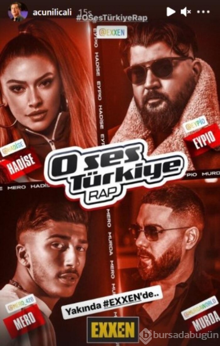 O Ses Rap'te bir ilk! Acun Ilıcalı kararını verdi