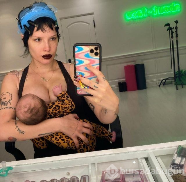 Amerikalı şarkıcı Halsey'in şaşırtan güzellik sırrı!