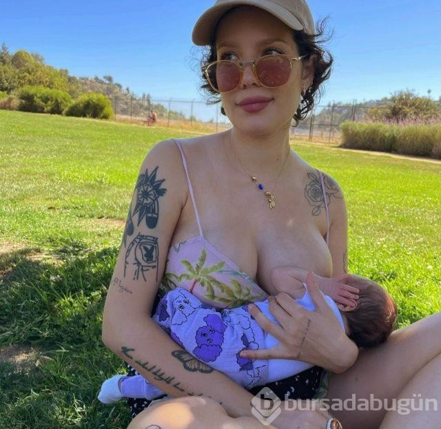 Amerikalı şarkıcı Halsey'in şaşırtan güzellik sırrı!