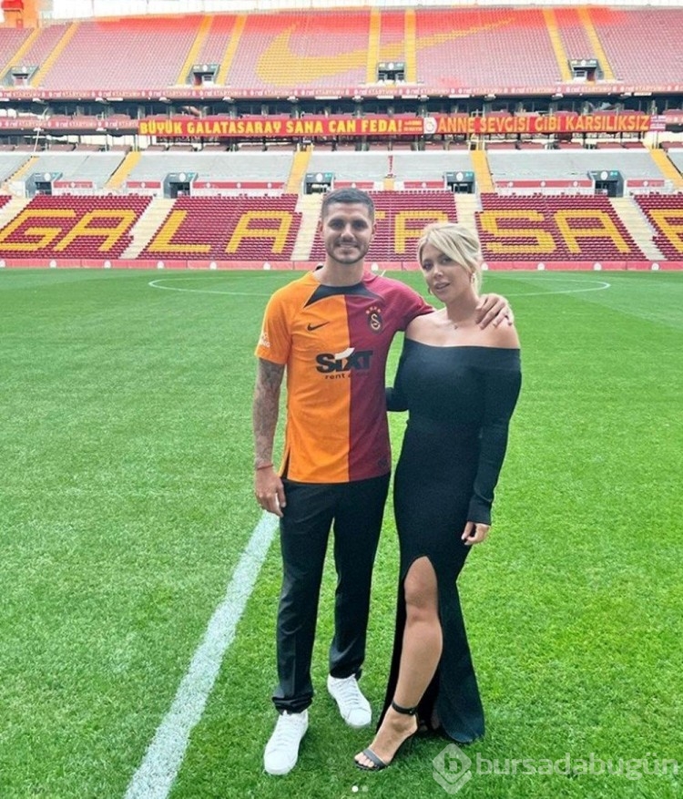 Icardi'nin Galatasaray'a transferi için Wanda Nara görüşmelere başaladı