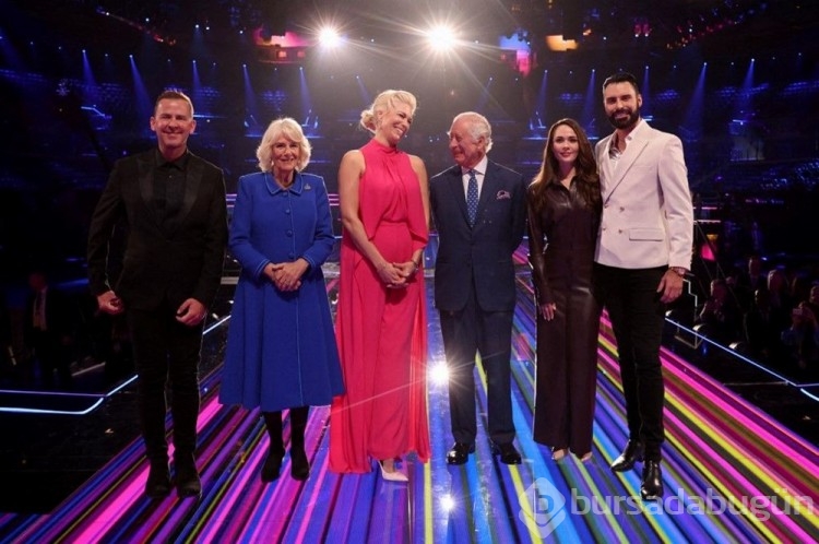 İngiltere Kralı 3. Charles ve eşi Camilla Eurovision sahnesinin açılışını yaptı