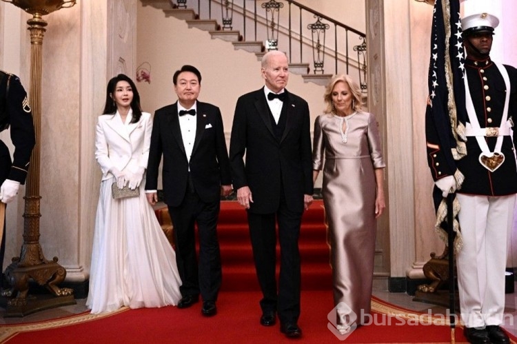 Angelina Jolie ve oğlu Maddox Beyaz Saray'da Devlet Yemeğine katıldı
