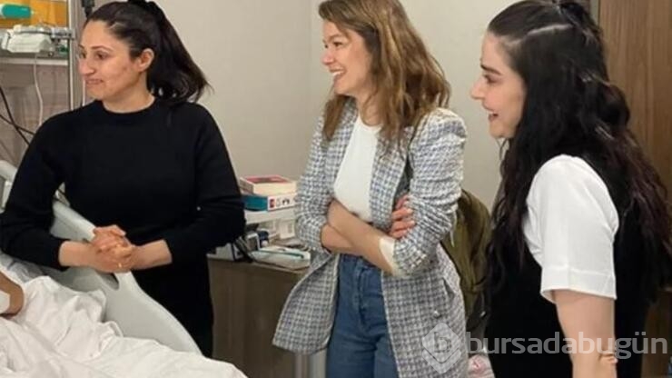 Burcu Biricik depremzede çocukları ziyaret etti