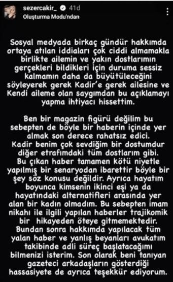 Kadir Doğulu ile Sezer Çakır sevgili mi? Esra Balamir'den şaşırtan açıklama