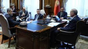 Cumhurbaşkanı Erdoğan ve Putin görüştü