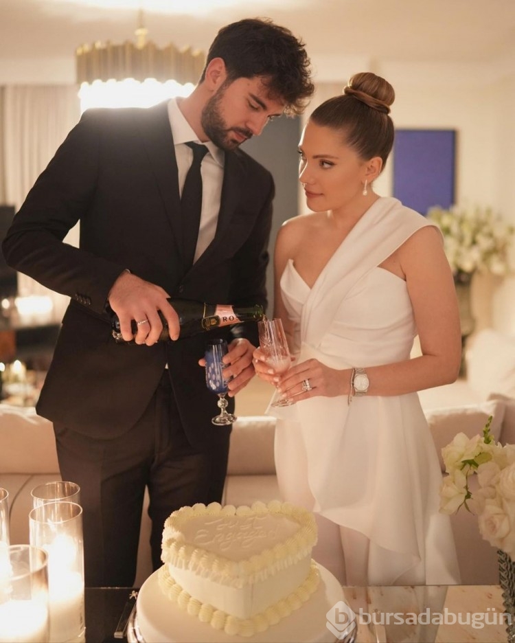 Eda Ece ile Buğrahan Tuncer nişanlandı