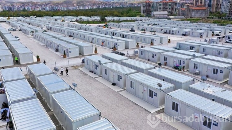 Konteyner ev depremzedelere yaşam alanı oluyor