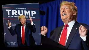 Trump, Biden'ı taklit etti