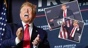 Trump, Biden'ı taklit etti