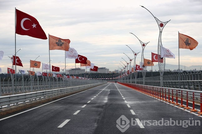 Adana 15 Temmuz Şehitler Köprüsü açılıyor