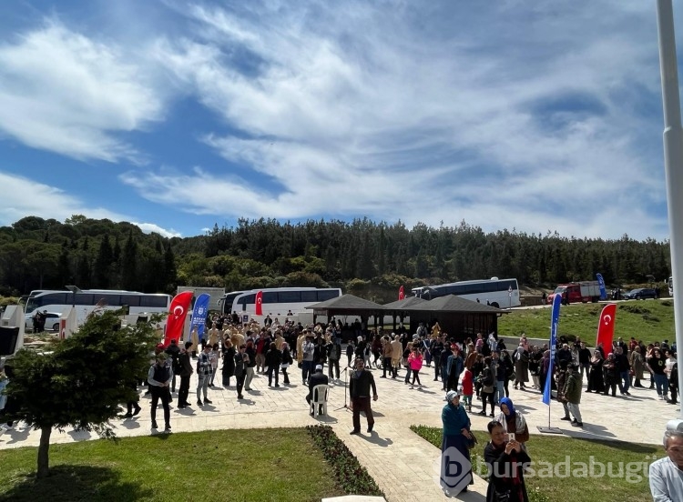 Bursalılar Kireçtepe Şehitliği'nde, Bursa'nın şehitlerini andı