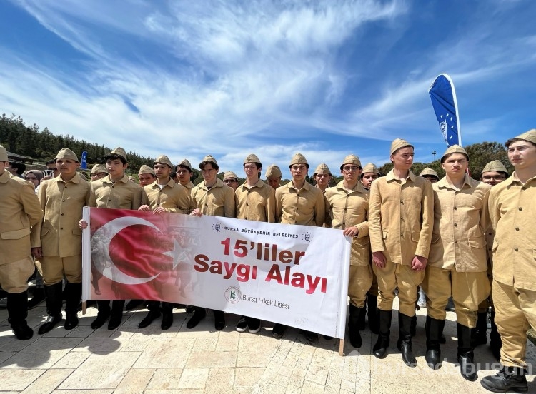 Bursalılar Kireçtepe Şehitliği'nde, Bursa'nın şehitlerini andı