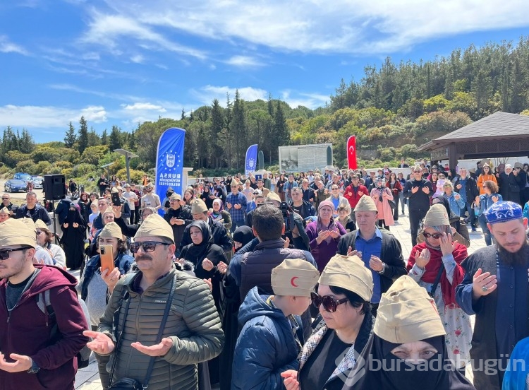 Bursalılar Kireçtepe Şehitliği'nde, Bursa'nın şehitlerini andı