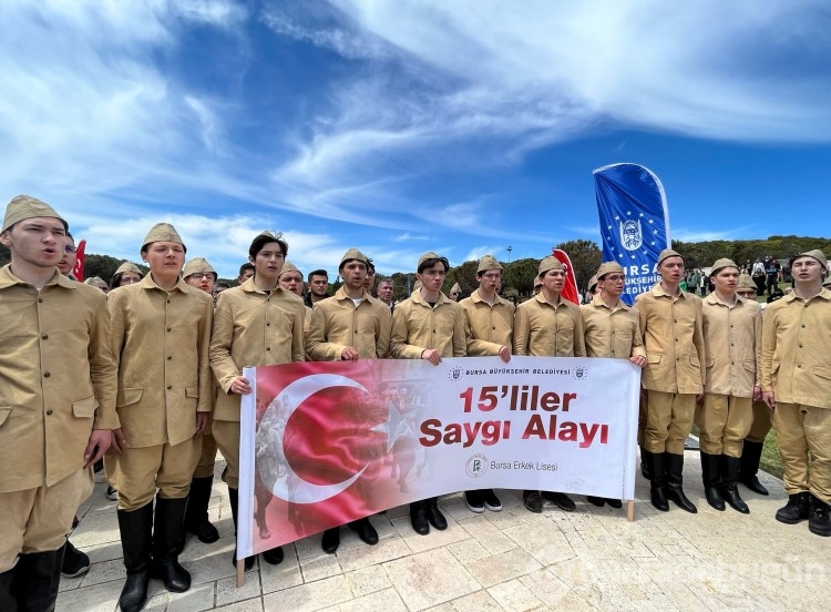 Bursalılar Kireçtepe Şehitliği'nde, Bursa'nın şehitlerini andı