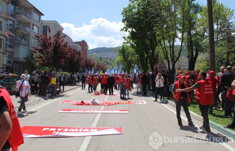 Bursa'da 1 Mayıs coşkuyla geçti