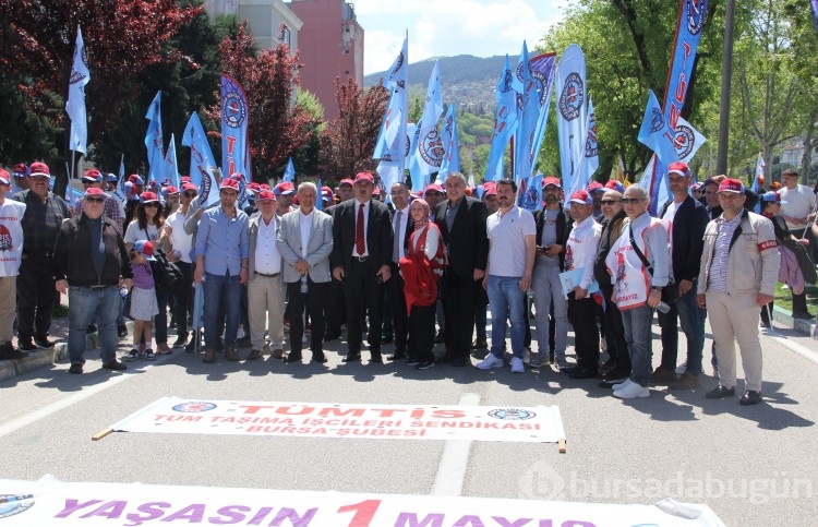 Bursa'da 1 Mayıs coşkuyla geçti