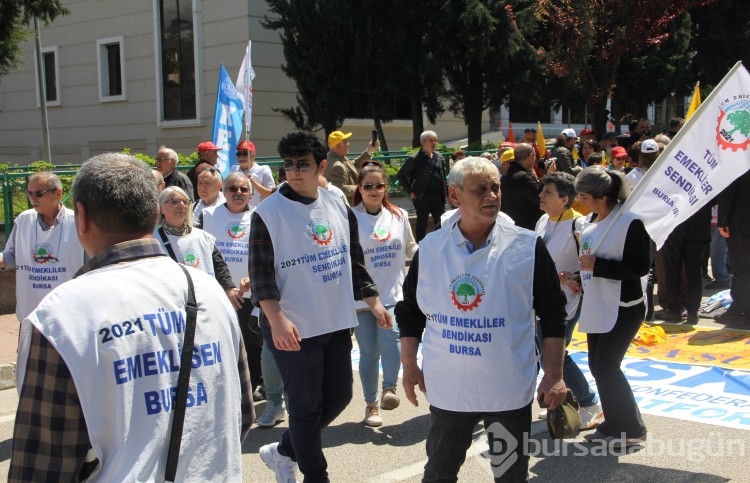 Bursa'da 1 Mayıs coşkuyla geçti