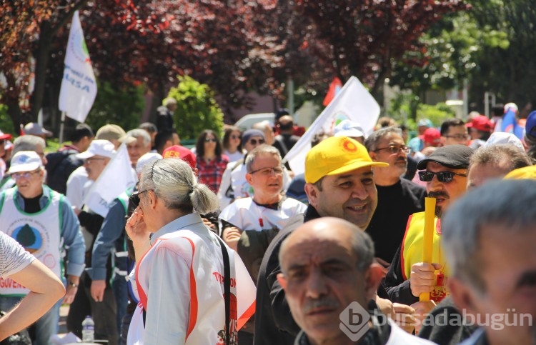 Bursa'da 1 Mayıs coşkuyla geçti