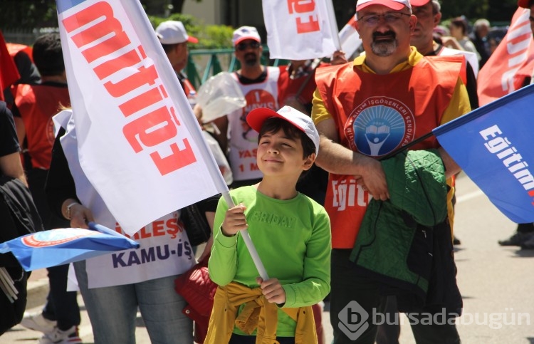 Bursa'da 1 Mayıs coşkuyla geçti