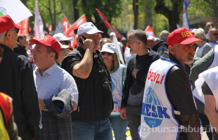 Bursa'da 1 Mayıs coşkuyla geçti