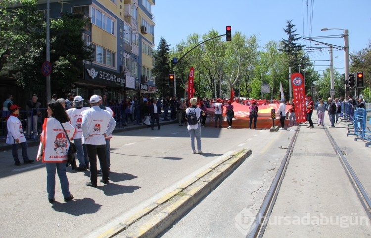 Bursa'da 1 Mayıs coşkuyla geçti