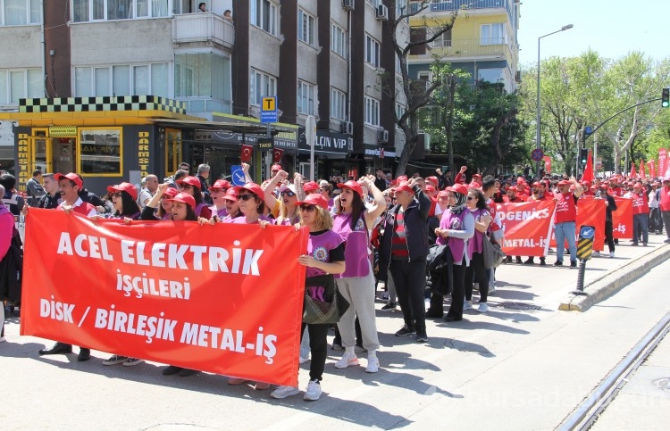 Bursa'da 1 Mayıs coşkuyla geçti