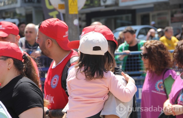 Bursa'da 1 Mayıs coşkuyla geçti