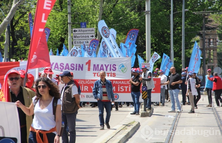 Bursa'da 1 Mayıs coşkuyla geçti