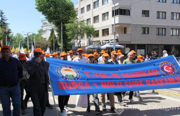 Bursa'da 1 Mayıs coşkuyla geçti