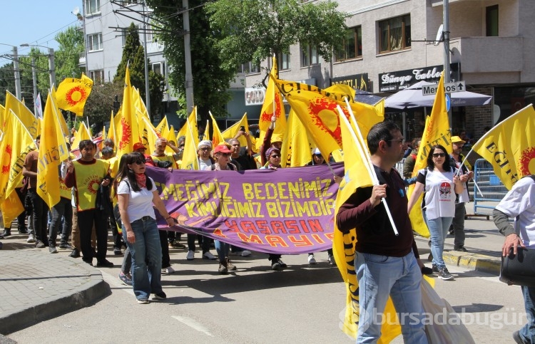 Bursa'da 1 Mayıs coşkuyla geçti