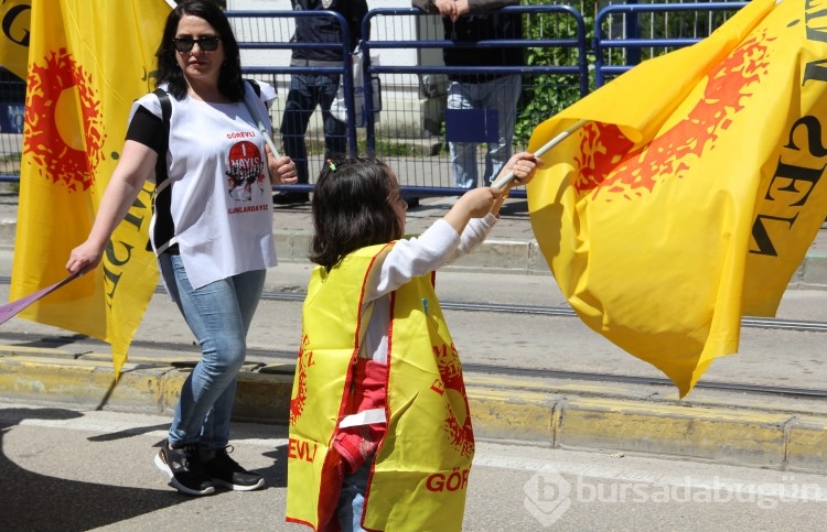 Bursa'da 1 Mayıs coşkuyla geçti