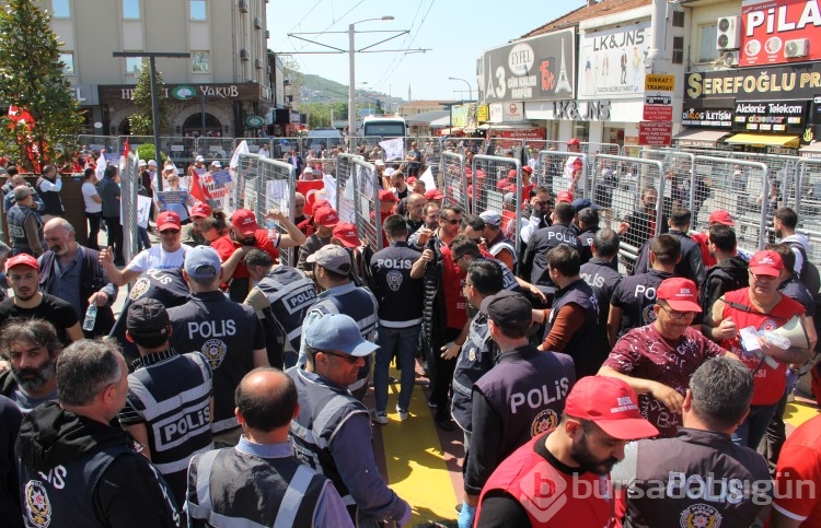Bursa'da 1 Mayıs coşkuyla geçti
