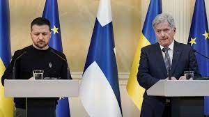 Zelenskiy Finlandiya'da Niinistö ile görüştü
