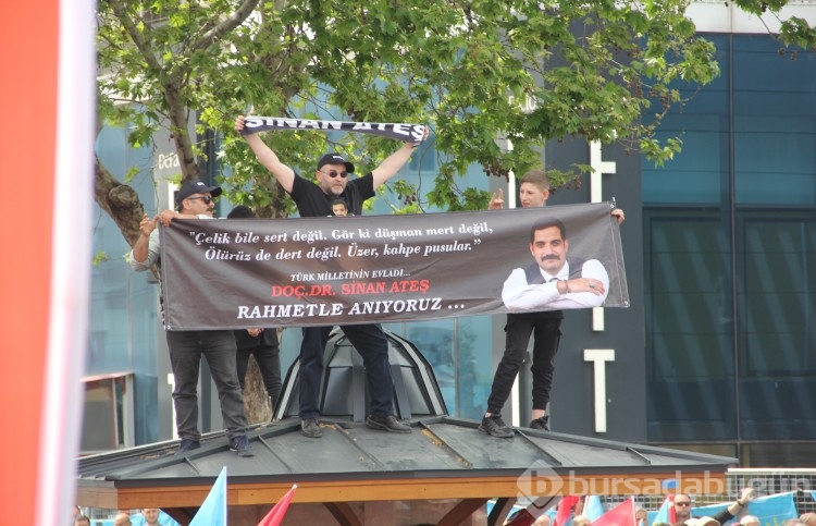 Akşener mitinginden kareler