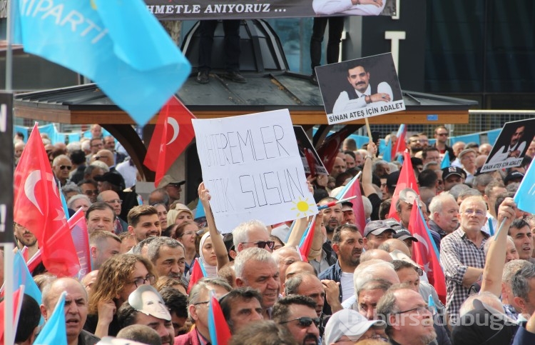 Akşener mitinginden kareler