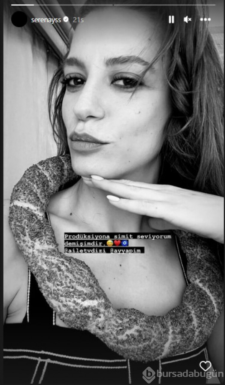 Serenay Sarıkaya'dan esprili paylaşım