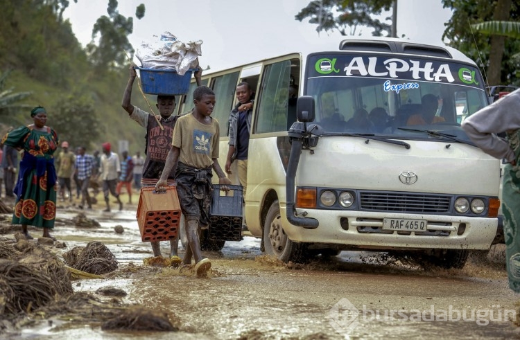 Ruanda'da ölümcül sel ve toprak kaymaları