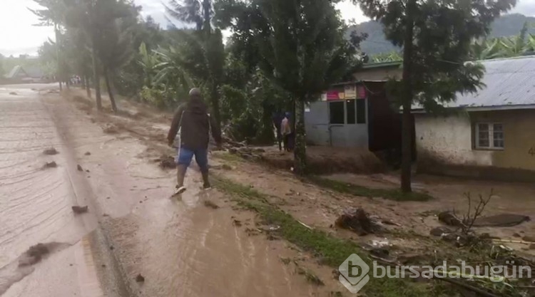 Ruanda'da ölümcül sel ve toprak kaymaları