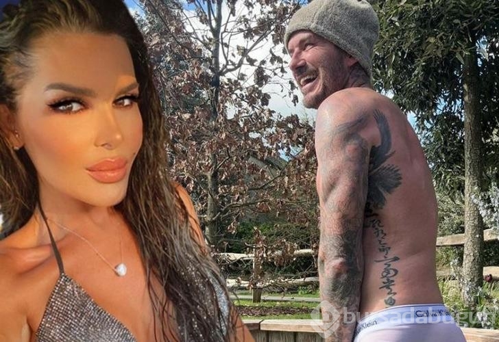 Selin Ciğerci'den David Beckham'ın pozuna ilginç yorum! 