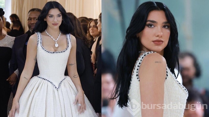 Dua Lipa 10 milyon dolarlık kolyesiyle dikkat çekti