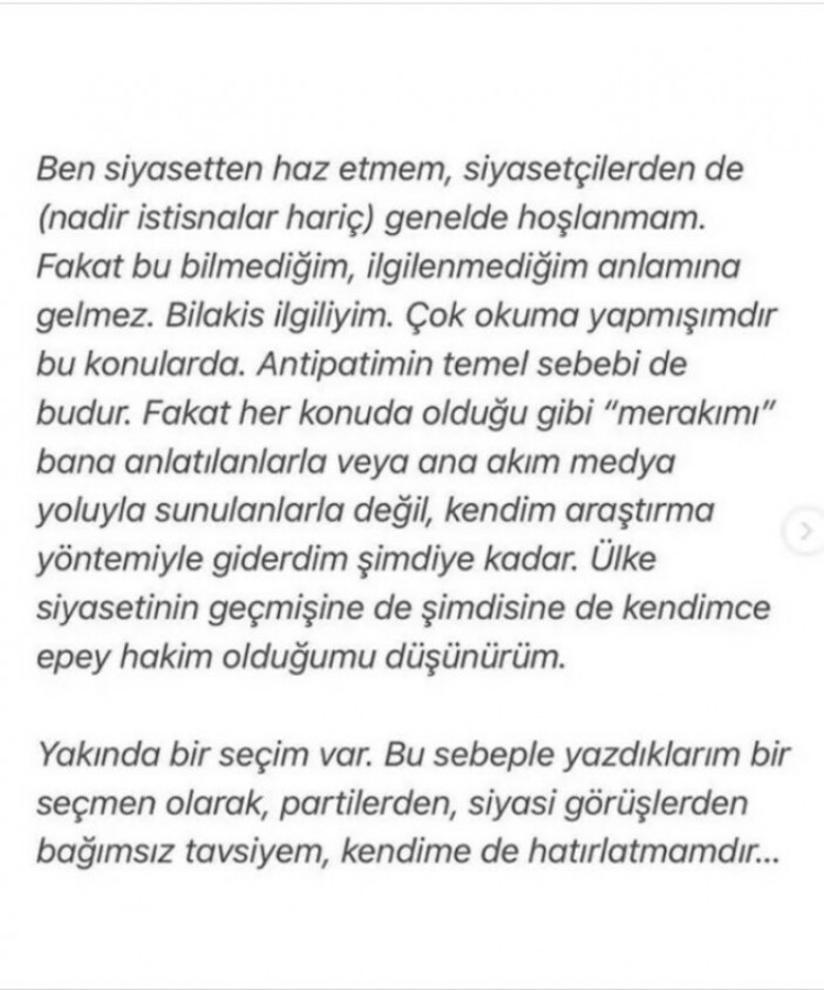 Zeynep Sever Demirel seçim öncesi yaptığı paylaşım dikkat çekti
