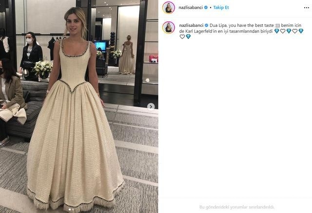 Nazlı Sabancı ile Dua Lipa pişti oldu!
