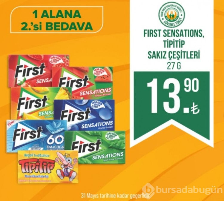 Tarım Kredi Marketleri indirimli ürünler yayında