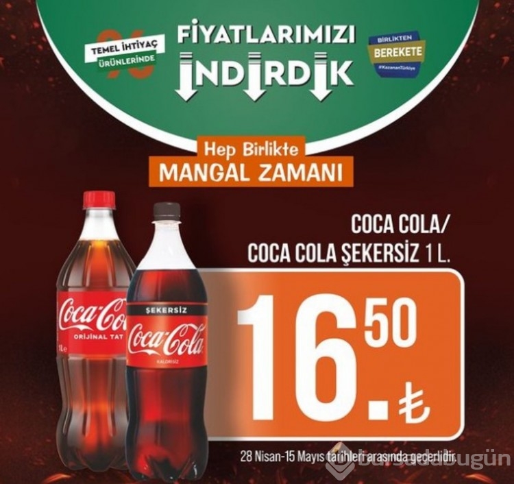 Tarım Kredi Marketleri indirimli ürünler yayında